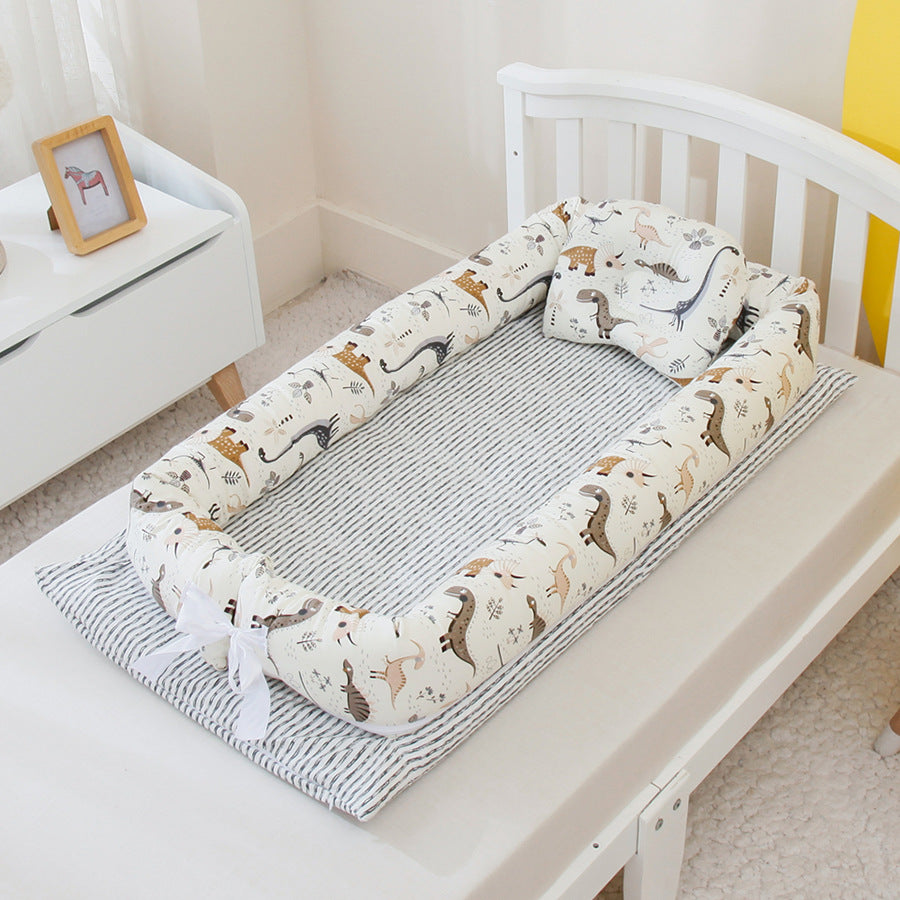 Cotton Portable Bed Is Removable And Washable - GuGuTon baby store - Baby Fashion - Toddlers Outfits - Babies Outfits - Toddler Clothes - Kids Clothing - Newborn Clothes - Newborn Wear - Kids Wear - Trending Clothes - Trending Outfits - Fall Fashion - Winter Fashion - Girls Clothes - Boys Clothes - Babies Wear - Kids Accessories - KidsWear - Summer Clothes - Summer Fashion - Summer Trend - Falls Sweaters - Tops - Bottom - Jeans - Blouse - Dresses - Newborn Dresses - Toys