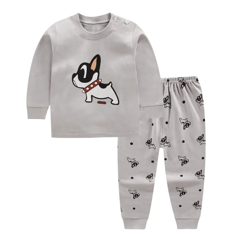 Coco Cotton Pajama Set for Kids 0-5 Years with Cartoon Design