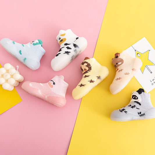 Manny New Children's Socks Baby Toddler Soft-soled Floor Shoes