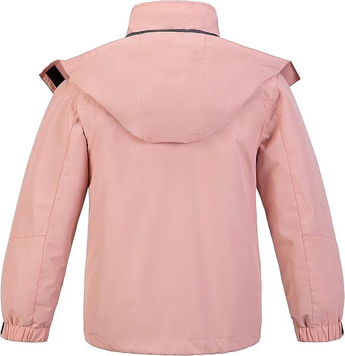 Letty Girl's 3-in-1 Ski Jacket - Warm Fleece Lined Winter Snow Coat