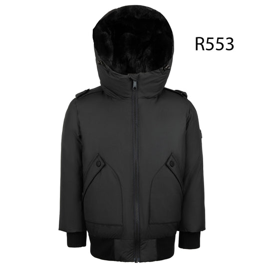 Dominic Raygo Black Boys Jacket - GuGuTon baby store - Baby Fashion - Toddlers Outfits - Babies Outfits - Toddler Clothes - Kids Clothing - Newborn Clothes - Newborn Wear - Kids Wear - Trending Clothes - Trending Outfits - Fall Fashion - Winter Fashion - Girls Clothes - Boys Clothes - Babies Wear - Kids Accessories - KidsWear - Summer Clothes - Summer Fashion - Summer Trend - Falls Sweaters - Tops - Bottom - Jeans - Blouse - Dresses - Newborn Dresses - Toys