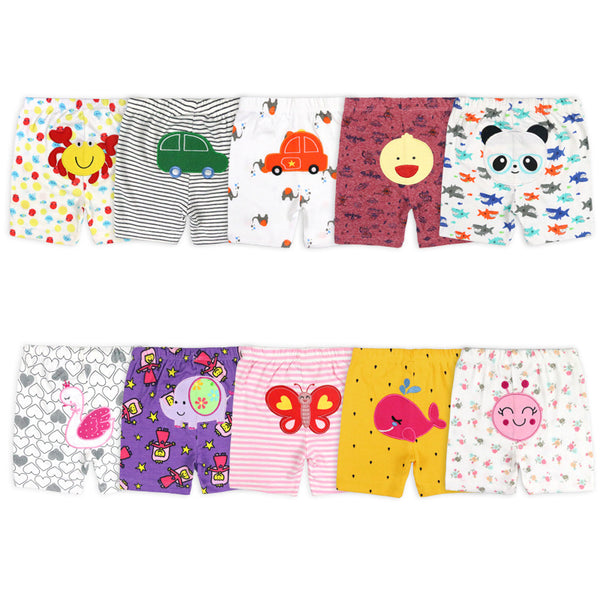 Baby Wyatt Cartoon embroidered shorts