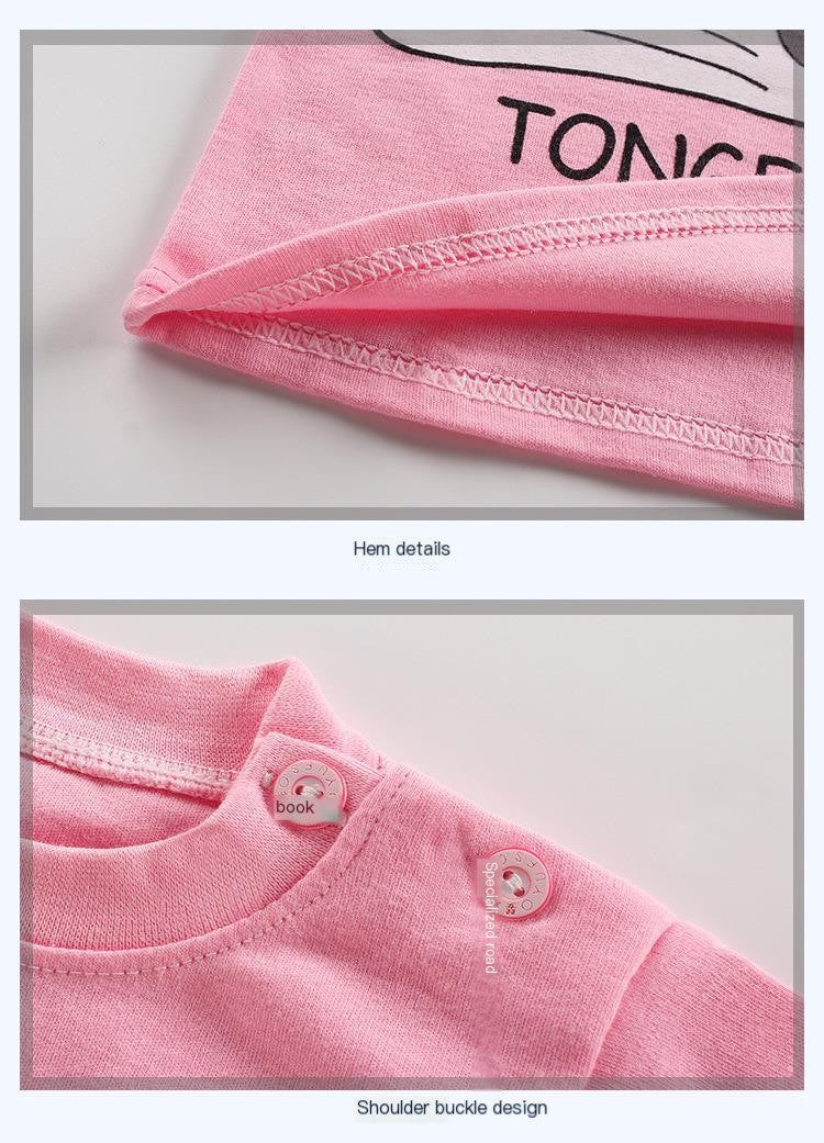 Coco Cotton Pajama Set for Kids 0-5 Years with Cartoon Design