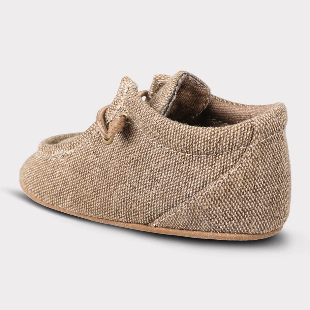 Parker Boys Slip-On Crib Shoe - GuGuTon baby store - Baby Fashion - Toddlers Outfits - Babies Outfits - Toddler Clothes - Kids Clothing - Newborn Clothes - Newborn Wear - Kids Wear - Trending Clothes - Trending Outfits - Fall Fashion - Winter Fashion - Girls Clothes - Boys Clothes - Babies Wear - Kids Accessories - KidsWear - Summer Clothes - Summer Fashion - Summer Trend - Falls Sweaters - Tops - Bottom - Jeans - Blouse - Dresses - Newborn Dresses - Toys