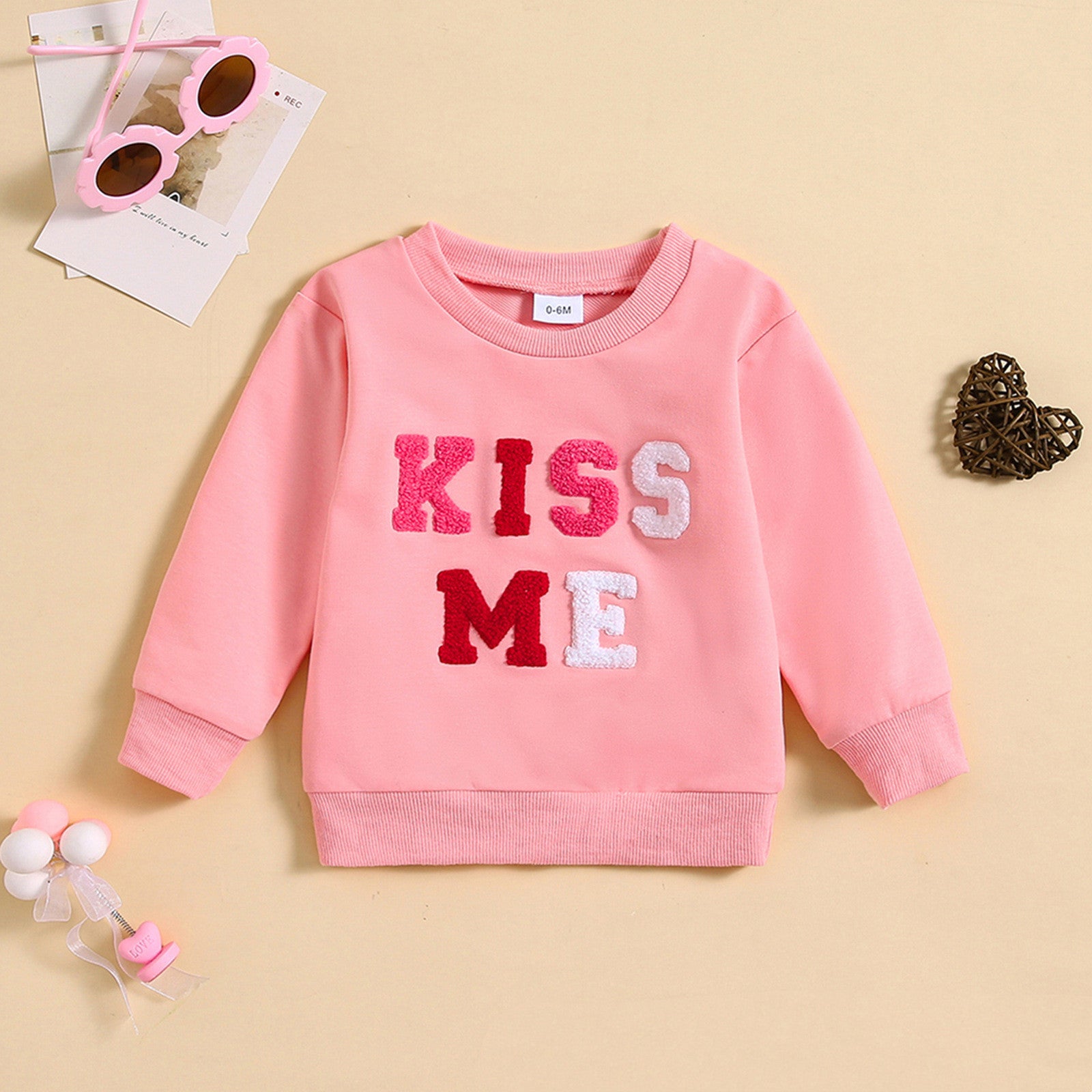 Lily Girls' Letter Towel Embroidered Sweater - GuGuTon baby store - Baby Fashion - Toddlers Outfits - Babies Outfits - Toddler Clothes - Kids Clothing - Newborn Clothes - Newborn Wear - Kids Wear - Trending Clothes - Trending Outfits - Fall Fashion - Winter Fashion - Girls Clothes - Boys Clothes - Babies Wear - Kids Accessories - KidsWear - Summer Clothes - Summer Fashion - Summer Trend - Falls Sweaters - Tops - Bottom - Jeans - Blouse - Dresses - Newborn Dresses - Toys