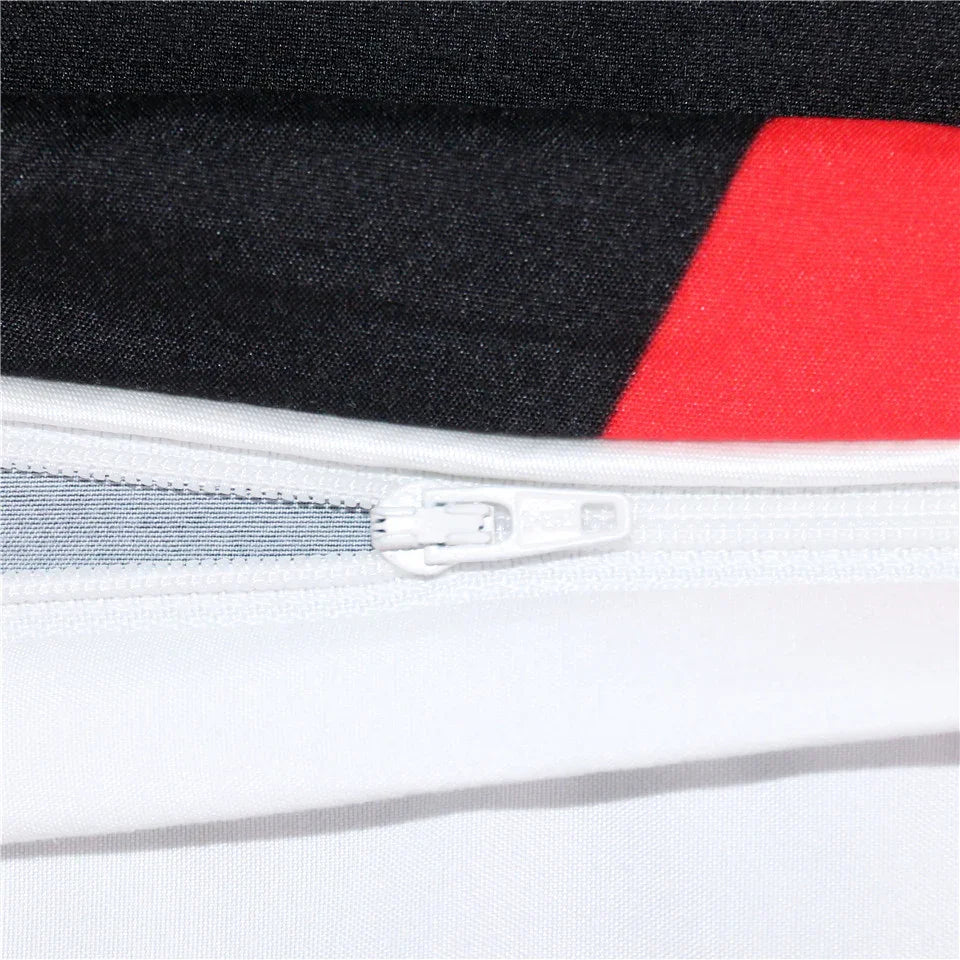 Red And Black Bulldog Bedding Three Piece Bedding Set - GuGuTon baby store - Baby Fashion - Toddlers Outfits - Babies Outfits - Toddler Clothes - Kids Clothing - Newborn Clothes - Newborn Wear - Kids Wear - Trending Clothes - Trending Outfits - Fall Fashion - Winter Fashion - Girls Clothes - Boys Clothes - Babies Wear - Kids Accessories - KidsWear - Summer Clothes - Summer Fashion - Summer Trend - Falls Sweaters - Tops - Bottom - Jeans - Blouse - Dresses - Newborn Dresses - Toys