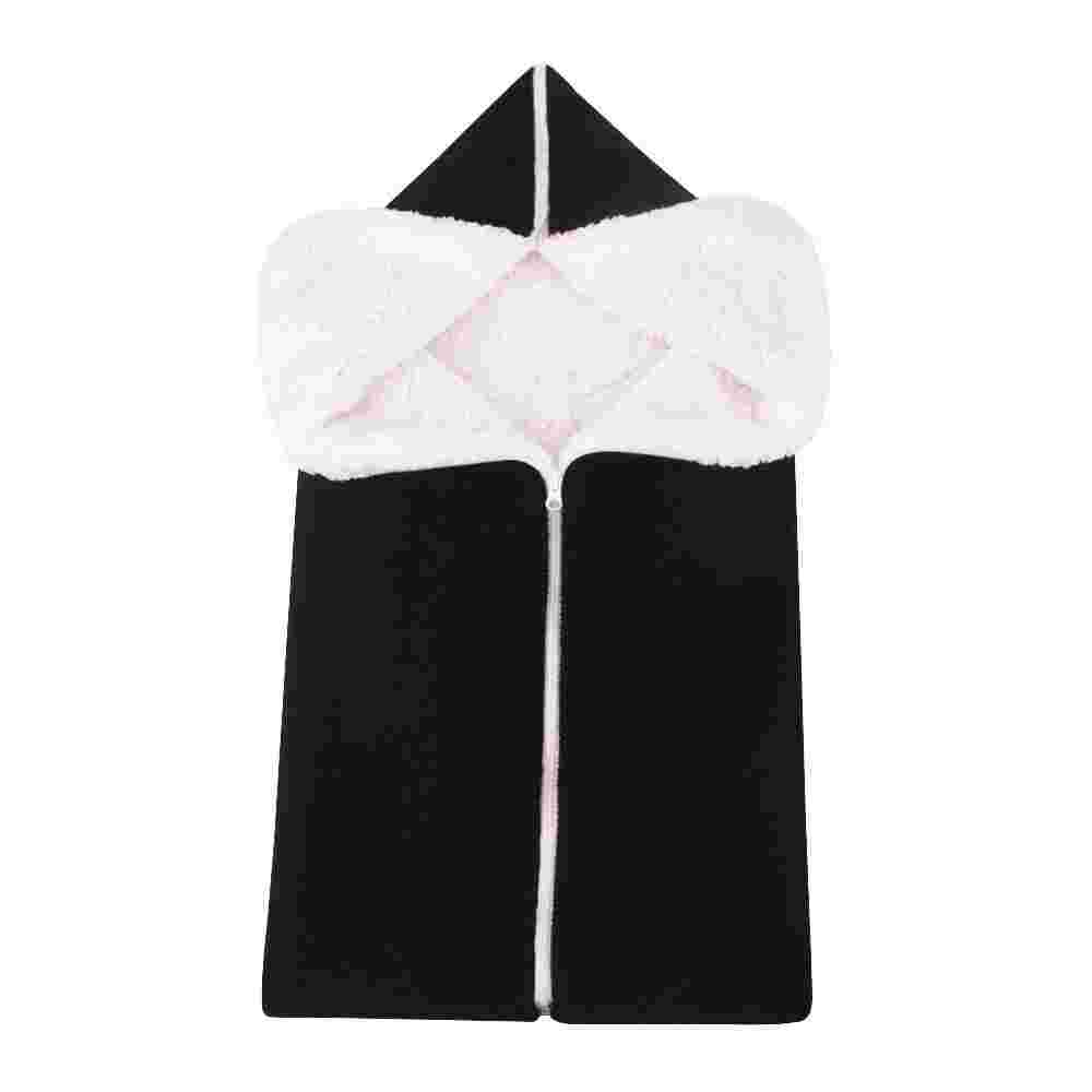 Baby Sleeping Bag Newborn Winter Warm Infant Button Knit Swaddle Wrap