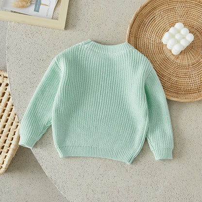 Alonso Knitted Long Sleeve Sweater - GuGuTon baby store - Baby Fashion - Toddlers Outfits - Babies Outfits - Toddler Clothes - Kids Clothing - Newborn Clothes - Newborn Wear - Kids Wear - Trending Clothes - Trending Outfits - Fall Fashion - Winter Fashion - Girls Clothes - Boys Clothes - Babies Wear - Kids Accessories - KidsWear - Summer Clothes - Summer Fashion - Summer Trend - Falls Sweaters - Tops - Bottom - Jeans - Blouse - Dresses - Newborn Dresses - Toys