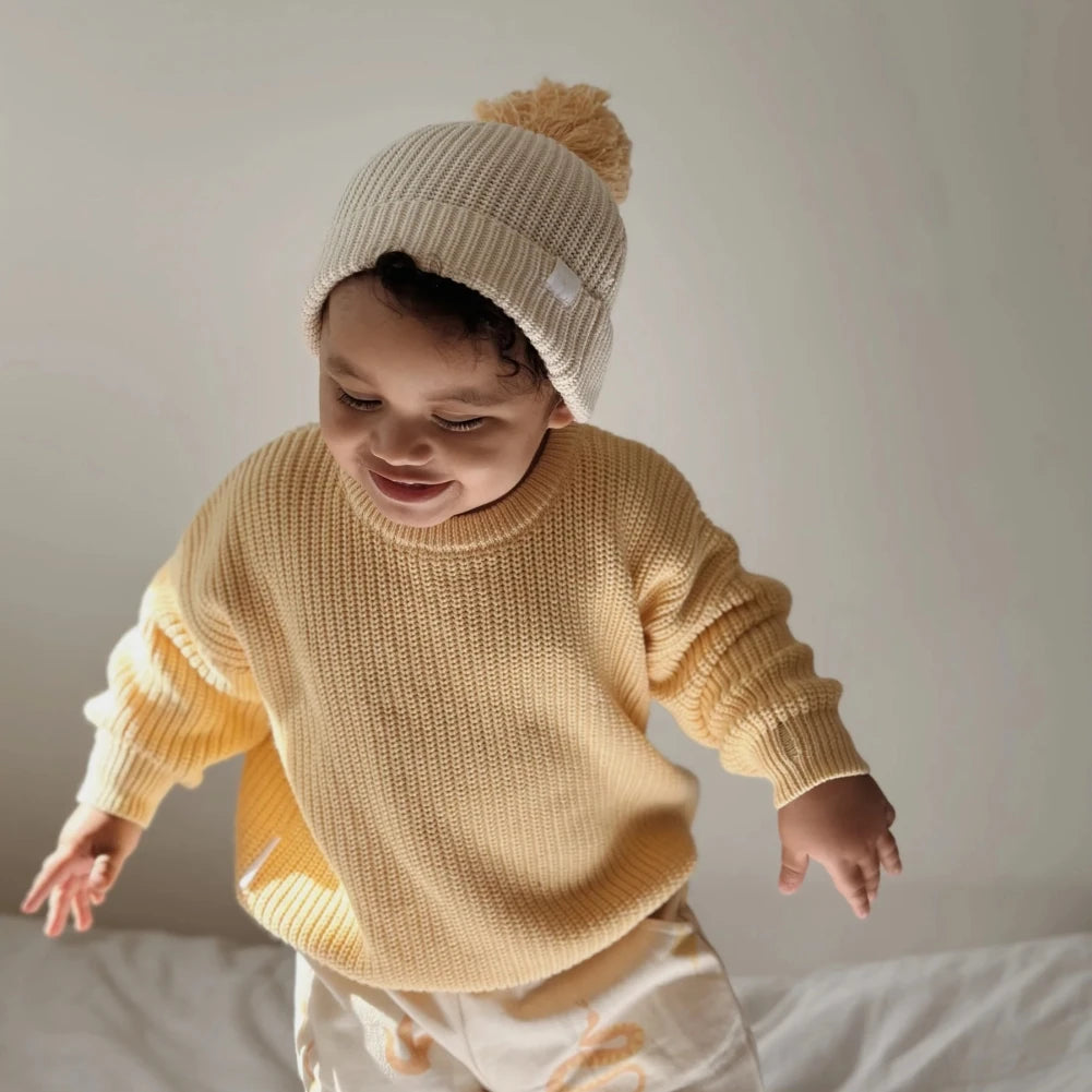 Freddy Oversized Kids Slouchy Toddler Sweater