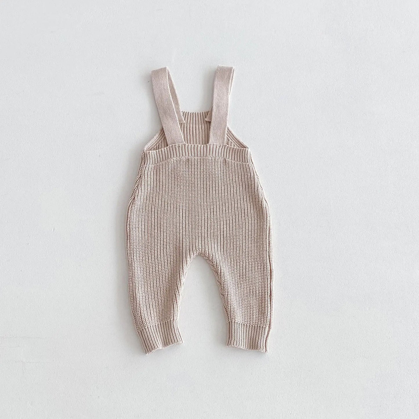 Front Pocket Cable Knitted Jumpsuit