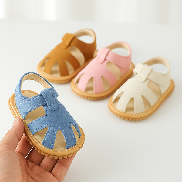 Henry Soft Baby Sandals for First Steps – Anti-Slip 6M - 18M