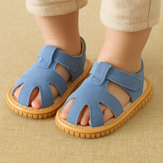Henry Soft Baby Sandals for First Steps – Anti-Slip 6M - 18M
