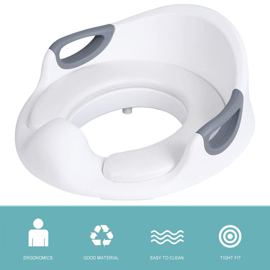 Toilet Seats for Children Baby Handles Backrest Baby Unisex Potty Training