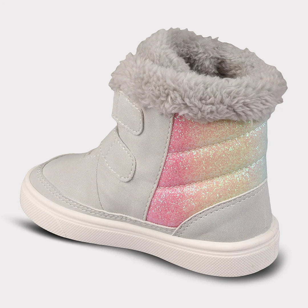 Charlie Girls Hook & Loop Boot - GuGuTon baby store - Baby Fashion - Toddlers Outfits - Babies Outfits - Toddler Clothes - Kids Clothing - Newborn Clothes - Newborn Wear - Kids Wear - Trending Clothes - Trending Outfits - Fall Fashion - Winter Fashion - Girls Clothes - Boys Clothes - Babies Wear - Kids Accessories - KidsWear - Summer Clothes - Summer Fashion - Summer Trend - Falls Sweaters - Tops - Bottom - Jeans - Blouse - Dresses - Newborn Dresses - Toys