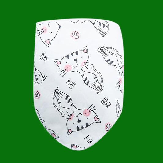 Stetson Drooling Towel Baby Triangle Towel Double Layer