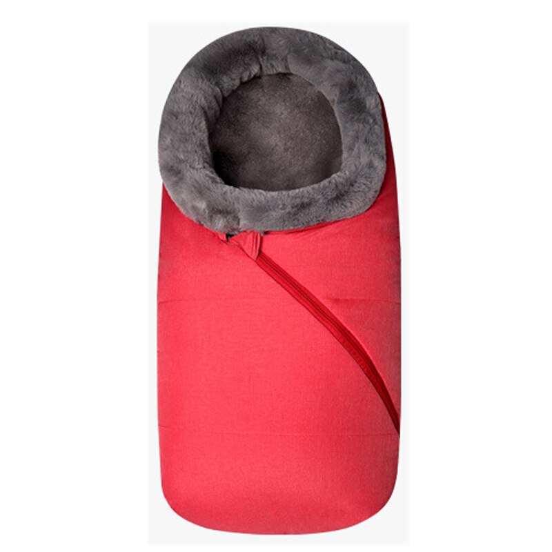Newborn Baby Winter Warm Sleeping Bags Infant Button Swaddle Wrap