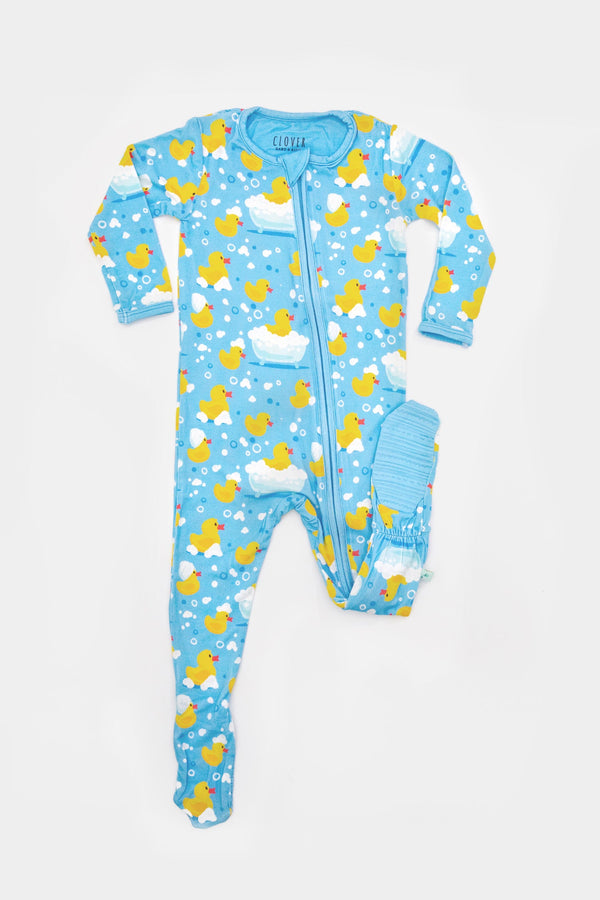 Luis Soft & Stretchy Zipper Footie - Rubber Duckies - GuGuTon baby store - Baby Fashion - Toddlers Outfits - Babies Outfits - Toddler Clothes - Kids Clothing - Newborn Clothes - Newborn Wear - Kids Wear - Trending Clothes - Trending Outfits - Fall Fashion - Winter Fashion - Girls Clothes - Boys Clothes - Babies Wear - Kids Accessories - KidsWear - Summer Clothes - Summer Fashion - Summer Trend - Falls Sweaters - Tops - Bottom - Jeans - Blouse - Dresses - Newborn Dresses - Toys