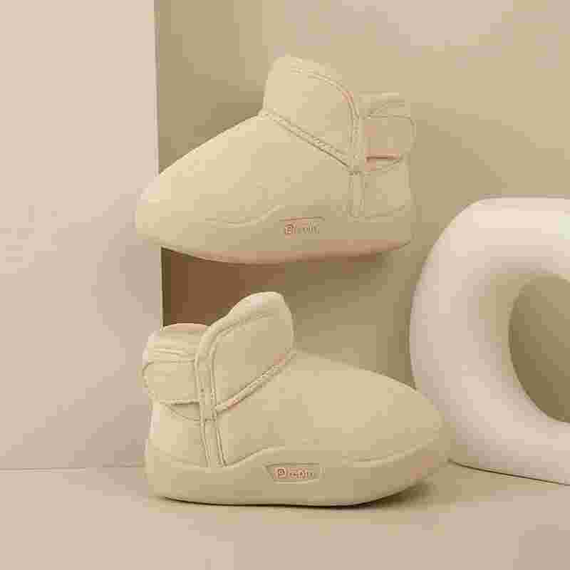 Mcgiver Toddler Snow Boots Infant Plush Warm Kids Ankle Boots