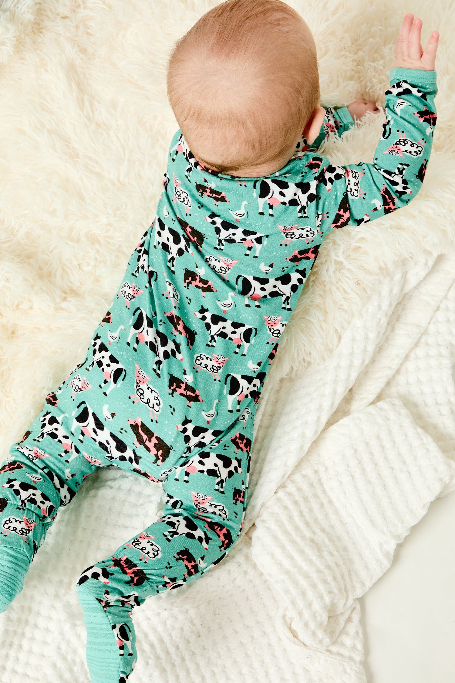 Jonah Soft & Stretchy Zipper Footie - Farm Friends - GuGuTon baby store - Baby Fashion - Toddlers Outfits - Babies Outfits - Toddler Clothes - Kids Clothing - Newborn Clothes - Newborn Wear - Kids Wear - Trending Clothes - Trending Outfits - Fall Fashion - Winter Fashion - Girls Clothes - Boys Clothes - Babies Wear - Kids Accessories - KidsWear - Summer Clothes - Summer Fashion - Summer Trend - Falls Sweaters - Tops - Bottom - Jeans - Blouse - Dresses - Newborn Dresses - Toys