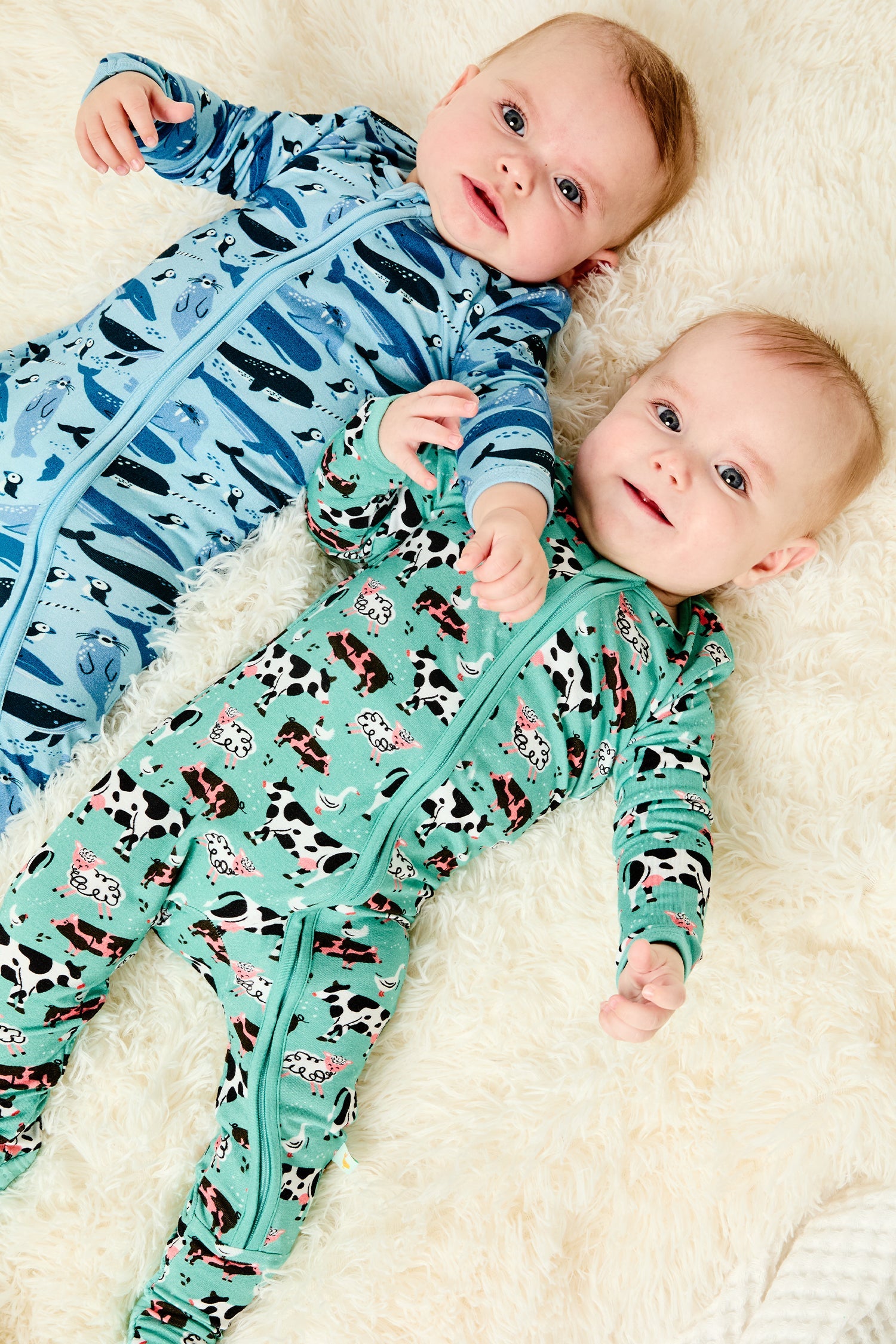 Jonah Soft & Stretchy Zipper Footie - Farm Friends - GuGuTon baby store - Baby Fashion - Toddlers Outfits - Babies Outfits - Toddler Clothes - Kids Clothing - Newborn Clothes - Newborn Wear - Kids Wear - Trending Clothes - Trending Outfits - Fall Fashion - Winter Fashion - Girls Clothes - Boys Clothes - Babies Wear - Kids Accessories - KidsWear - Summer Clothes - Summer Fashion - Summer Trend - Falls Sweaters - Tops - Bottom - Jeans - Blouse - Dresses - Newborn Dresses - Toys