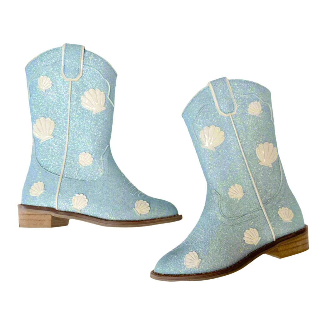 Wendoline Cowgirl Seafoam Cove Boots