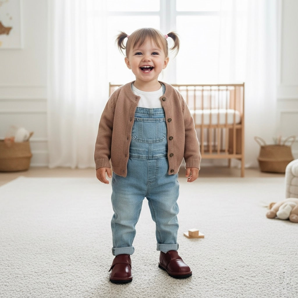 Toddler Slip-On Shoes | Velcro Closure Dress Shoe for Kids - GuGuTon baby store - Baby Fashion - Toddlers Outfits - Babies Outfits - Toddler Clothes - Kids Clothing - Newborn Clothes - Newborn Wear - Kids Wear - Trending Clothes - Trending Outfits - Fall Fashion - Winter Fashion - Girls Clothes - Boys Clothes - Babies Wear - Kids Accessories - KidsWear - Summer Clothes - Summer Fashion - Summer Trend - Falls Sweaters - Tops - Bottom - Jeans - Blouse - Dresses - Newborn Dresses - Toys