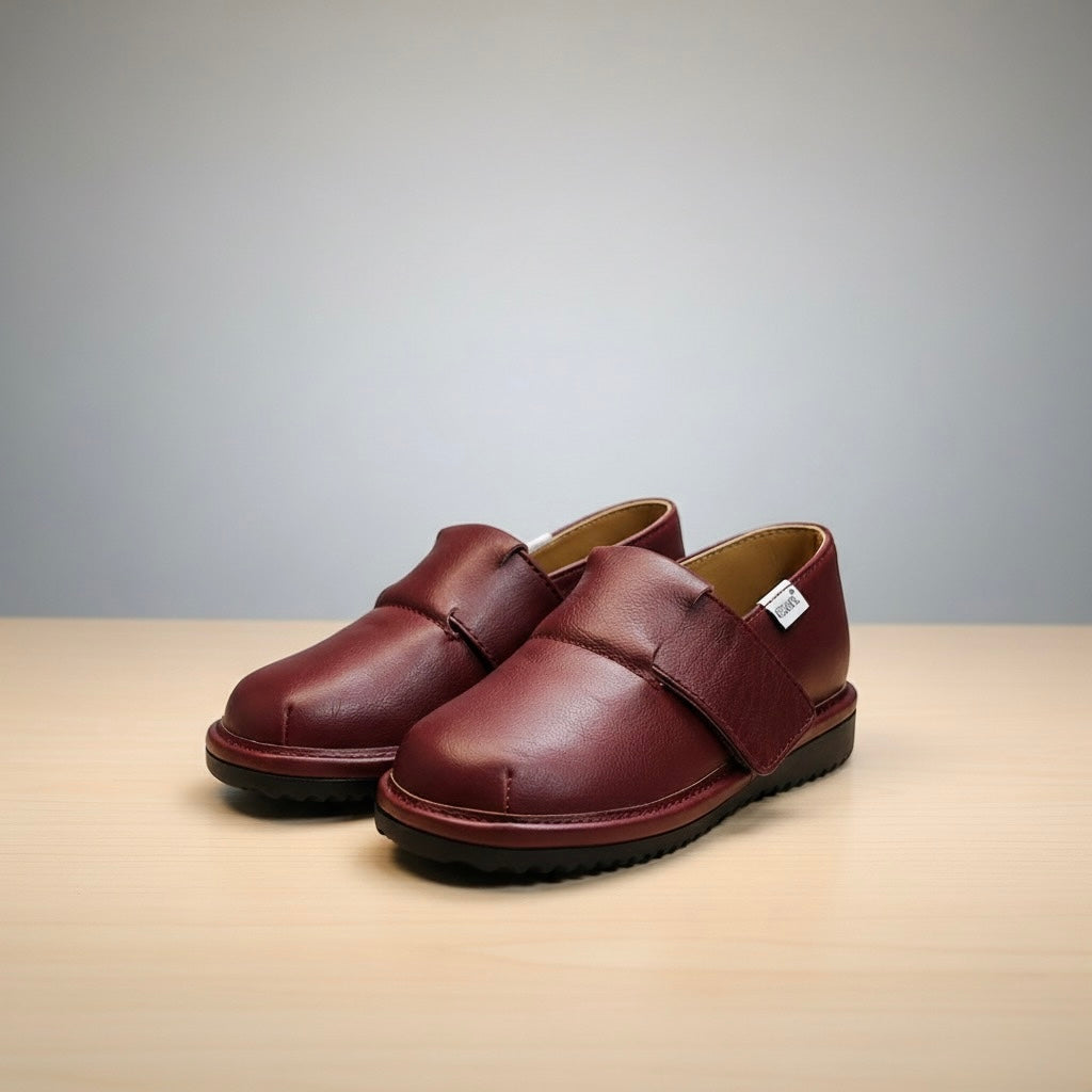 Toddler Slip-On Shoes | Velcro Closure Dress Shoe for Kids - GuGuTon baby store - Baby Fashion - Toddlers Outfits - Babies Outfits - Toddler Clothes - Kids Clothing - Newborn Clothes - Newborn Wear - Kids Wear - Trending Clothes - Trending Outfits - Fall Fashion - Winter Fashion - Girls Clothes - Boys Clothes - Babies Wear - Kids Accessories - KidsWear - Summer Clothes - Summer Fashion - Summer Trend - Falls Sweaters - Tops - Bottom - Jeans - Blouse - Dresses - Newborn Dresses - Toys