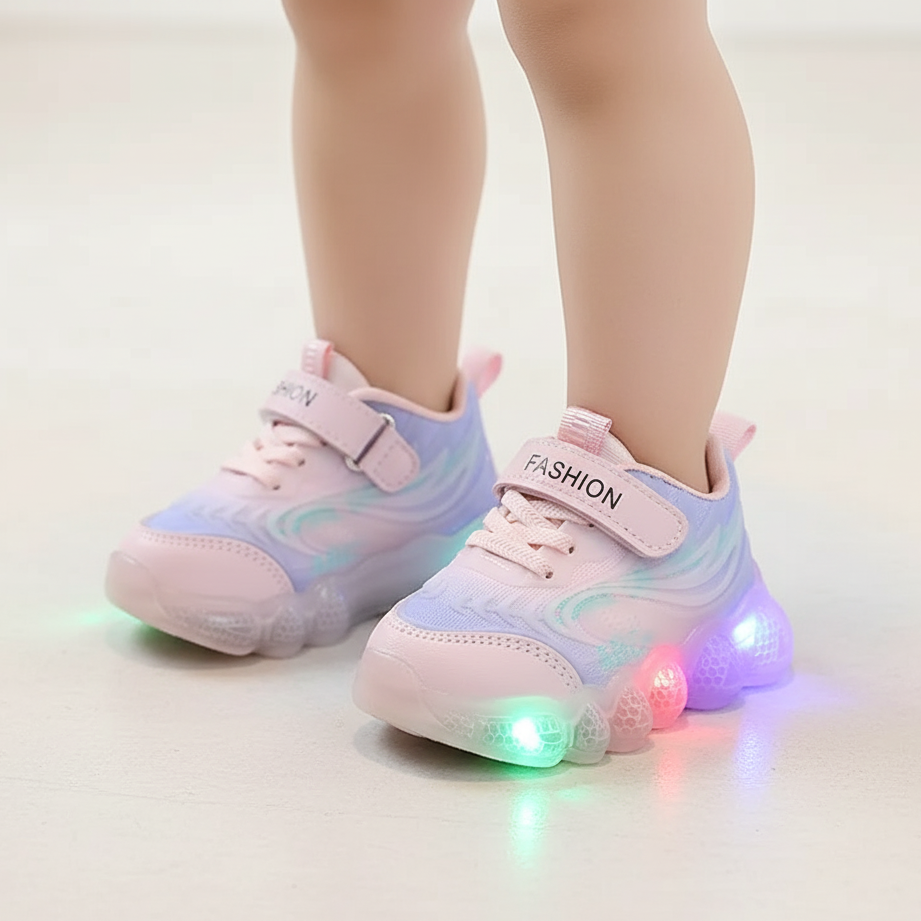 Glowing LED Light Sneakers Ages 2-6
