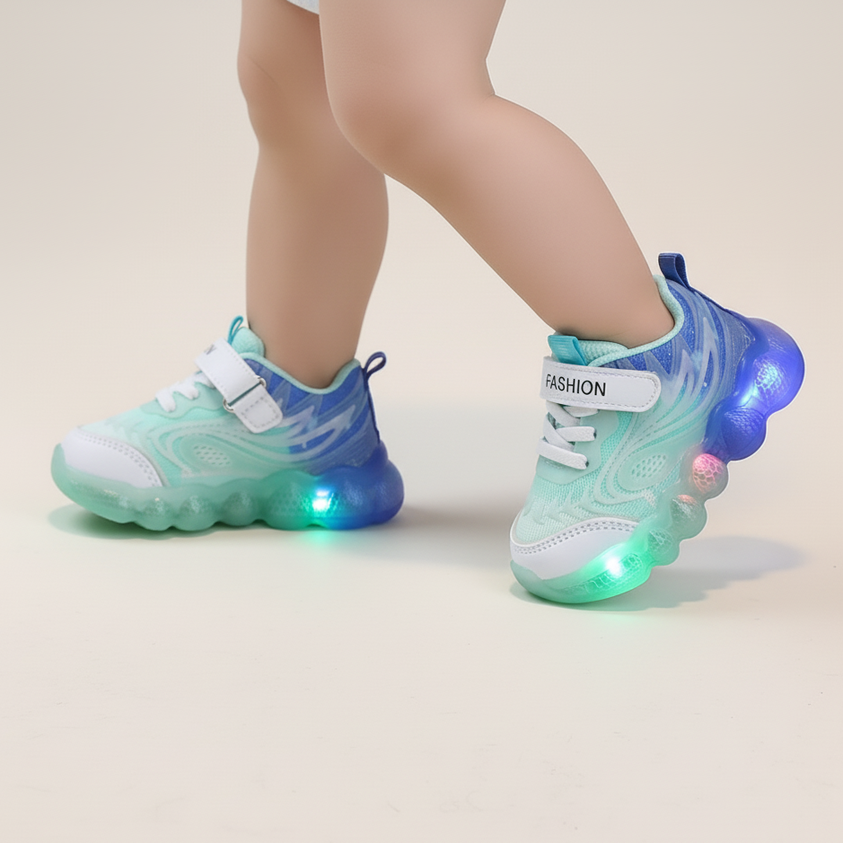 Glowing LED Light Sneakers Ages 2-6