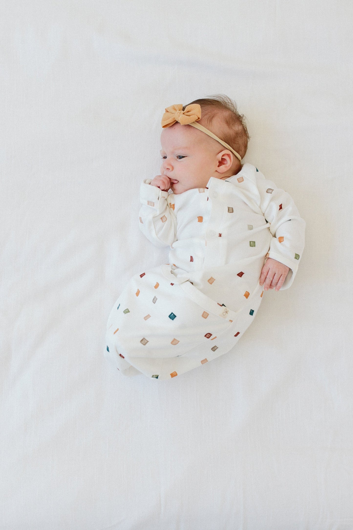 Andres Sleeper City Blocks Convertible Gown