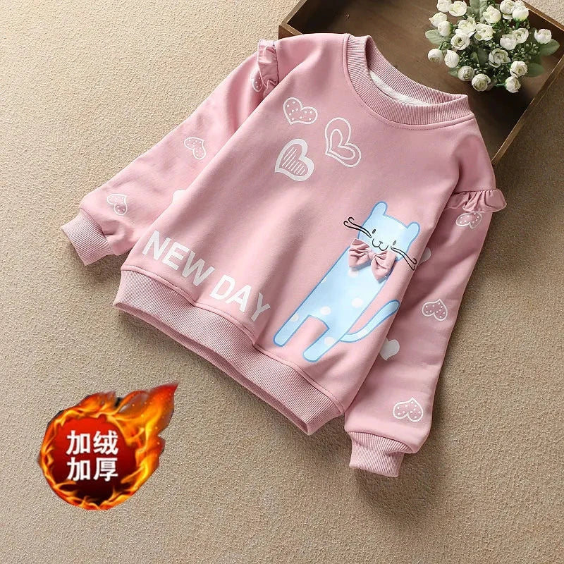 Olivia Girls Bottoming Spring and Autumn Teenagers Children's Long Sleeved - GuGuTon baby store - Baby Fashion - Toddlers Outfits - Babies Outfits - Toddler Clothes - Kids Clothing - Newborn Clothes - Newborn Wear - Kids Wear - Trending Clothes - Trending Outfits - Fall Fashion - Winter Fashion - Girls Clothes - Boys Clothes - Babies Wear - Kids Accessories - KidsWear - Summer Clothes - Summer Fashion - Summer Trend - Falls Sweaters - Tops - Bottom - Jeans - Blouse - Dresses - Newborn Dresses - Toys