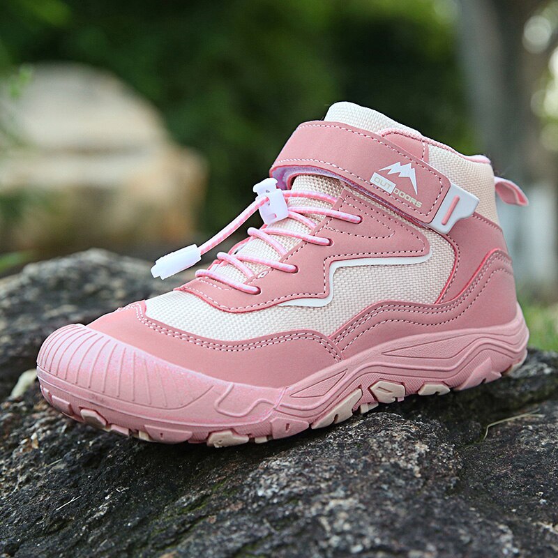 Children Fashion Hiking Shoes Boys Girl Non-slip Winter Warm - GuGuTon