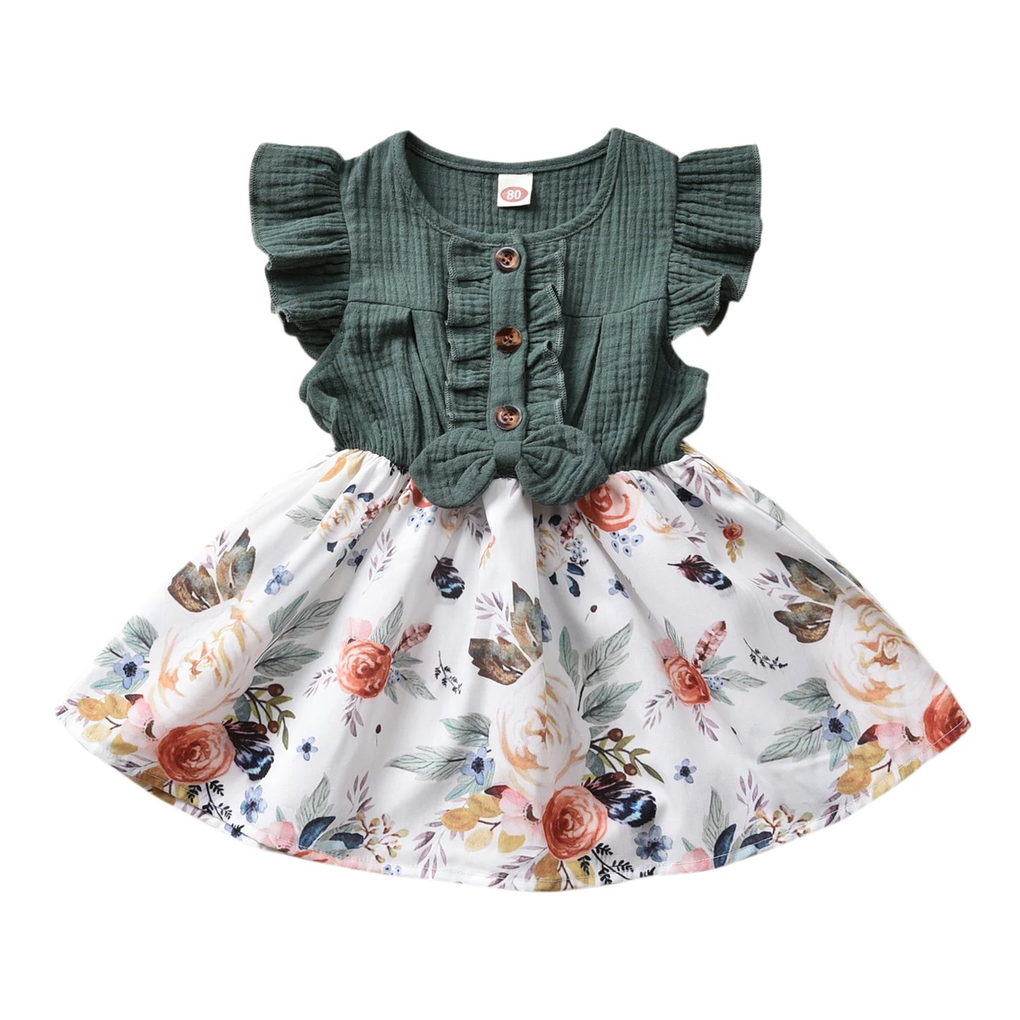Kira Citgeett Summer Dress for Baby Girls 1-5 Years