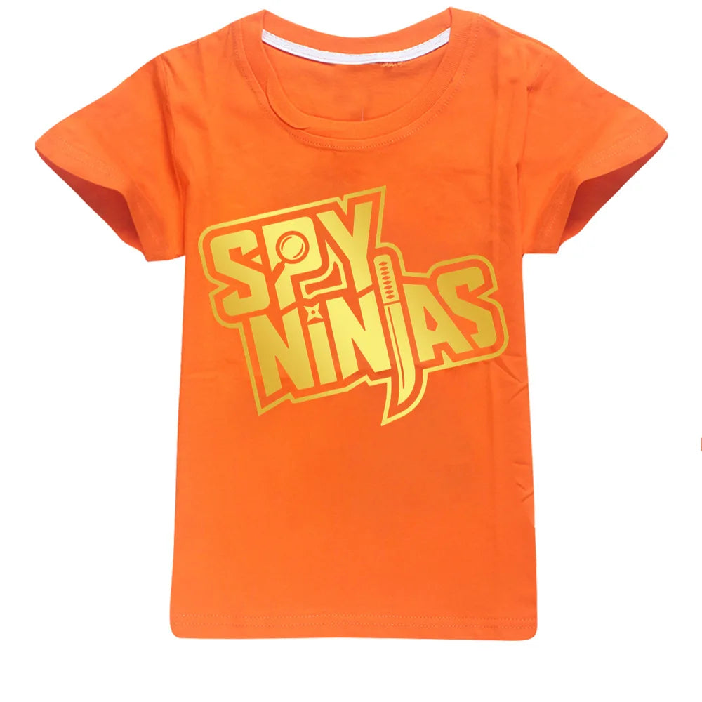 Daniel SPY NINJA Cartoon Casual O-Neck Tees - GuGuTon baby store - Baby Fashion - Toddlers Outfits - Babies Outfits - Toddler Clothes - Kids Clothing - Newborn Clothes - Newborn Wear - Kids Wear - Trending Clothes - Trending Outfits - Fall Fashion - Winter Fashion - Girls Clothes - Boys Clothes - Babies Wear - Kids Accessories - KidsWear - Summer Clothes - Summer Fashion - Summer Trend - Falls Sweaters - Tops - Bottom - Jeans - Blouse - Dresses - Newborn Dresses - Toys