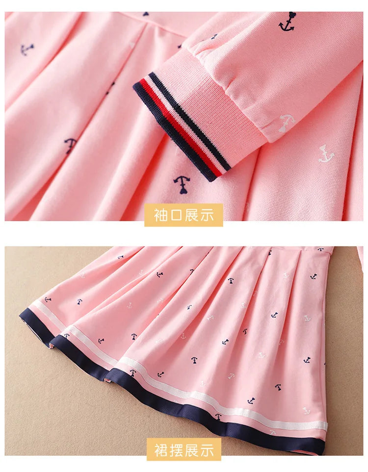 Girls Dress 2024 Autumn Winter Dresses For Kids Children Princess Dress