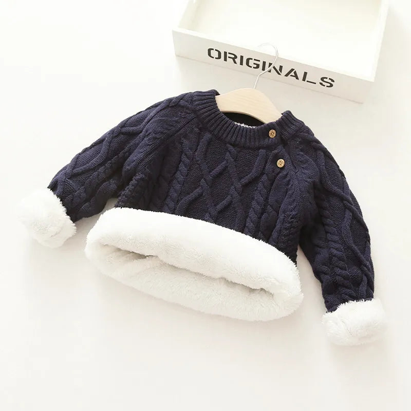 Isidro Pullover Toddler Warm Sweater
