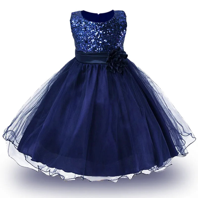 Baby Children Girl Dress NEW Kids Ceremonies Party Summer Princess Wedding Party Dress