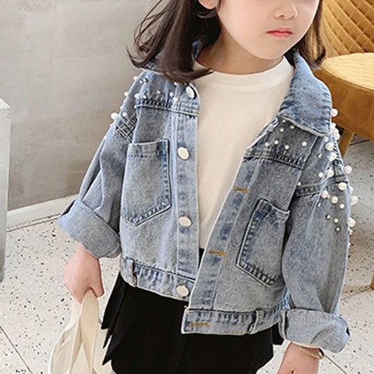 Esterlina Autumn Girls Jacket Long Sleeve pear back