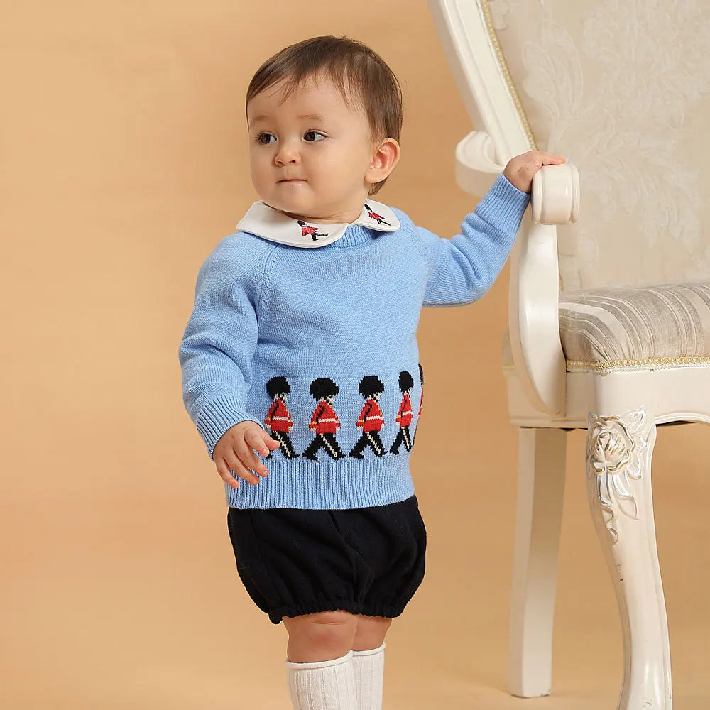 Aldo Coat for Newborn Autumn Knitted Sweater