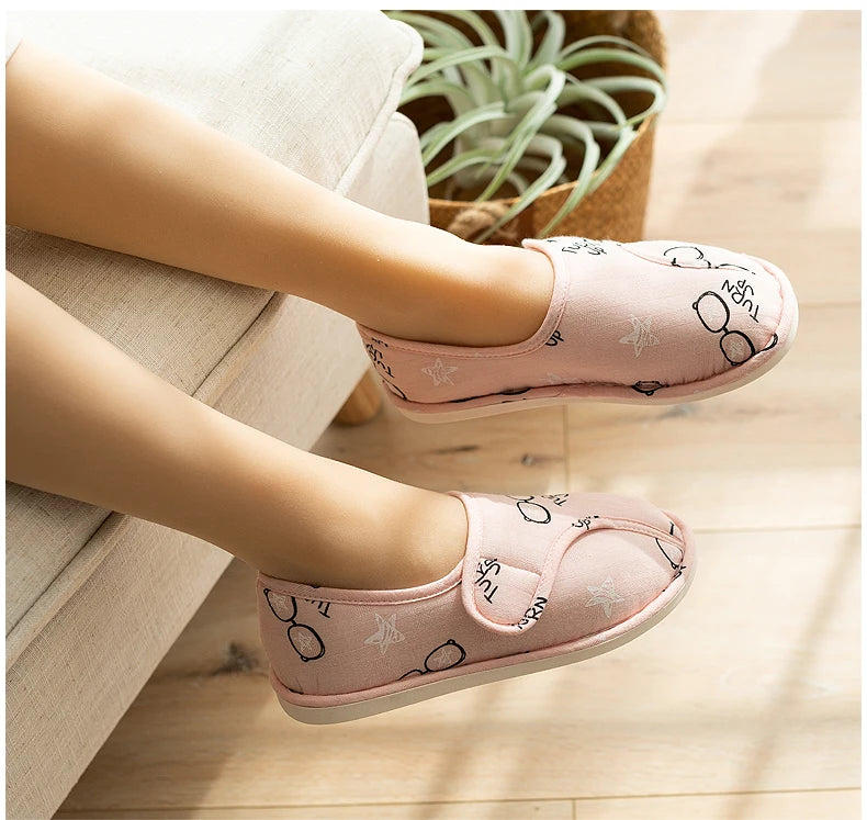 Spring Autumn New Cute Women  Comfort Slippers House Shoes