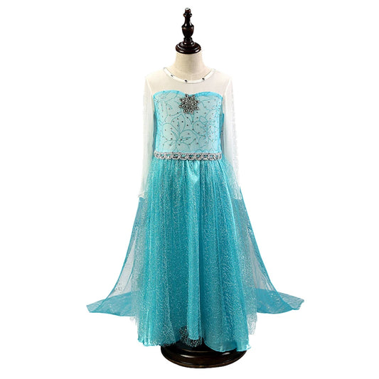 Carmen Elsa Costume Bling Synthetic Crystal Bodice Elsa Party Dress