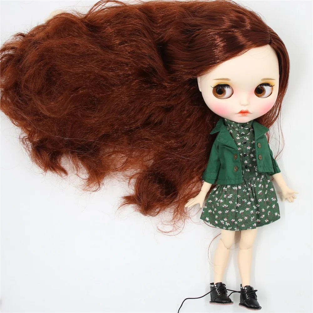ICY DBS Blyth Doll 1/6 toy bjd matte face customized face joint body custom doll 30cm girls gift anime
