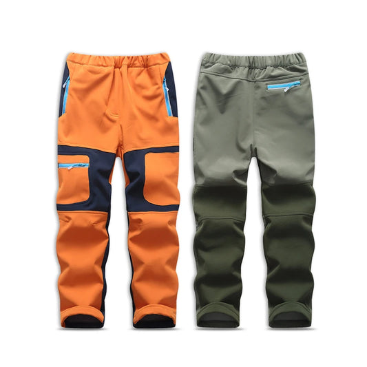 Liam Waterproof Boy Pants Warm Trousers Sporty Climbing