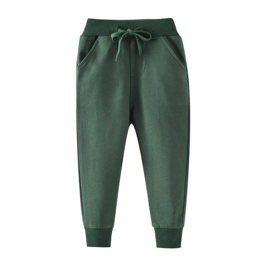 Pablo Children Sweatpants for Autumn Spring Plain Boys Fashion
