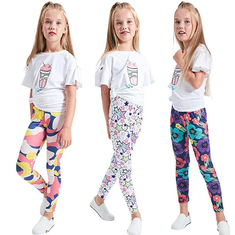 Flor Printing Leggings