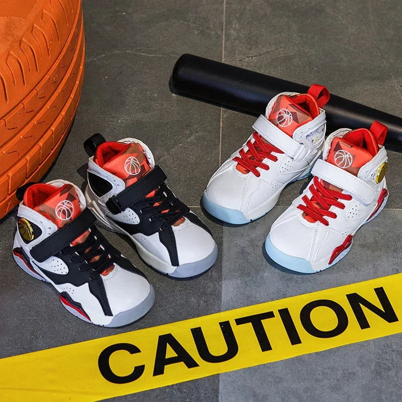 Basketball for Boys Non-slip Kids Sport Shoes Boys Sneakers - GuGuTon baby store - Baby Fashion - Toddlers Outfits - Babies Outfits - Toddler Clothes - Kids Clothing - Newborn Clothes - Newborn Wear - Kids Wear - Trending Clothes - Trending Outfits - Fall Fashion - Winter Fashion - Girls Clothes - Boys Clothes - Babies Wear - Kids Accessories - KidsWear - Summer Clothes - Summer Fashion - Summer Trend - Falls Sweaters - Tops - Bottom - Jeans - Blouse - Dresses - Newborn Dresses - Toys