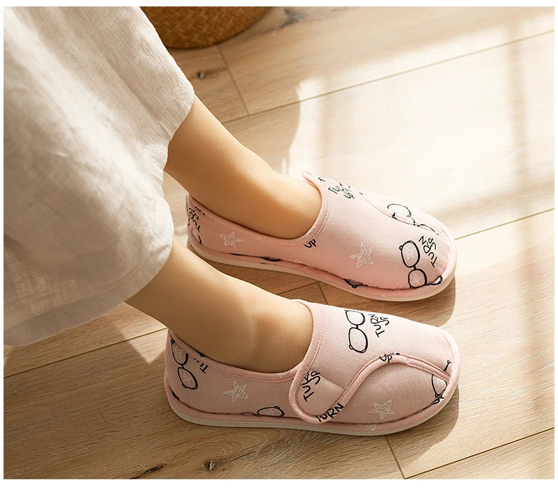 Spring Autumn New Cute Women  Comfort Slippers House Shoes
