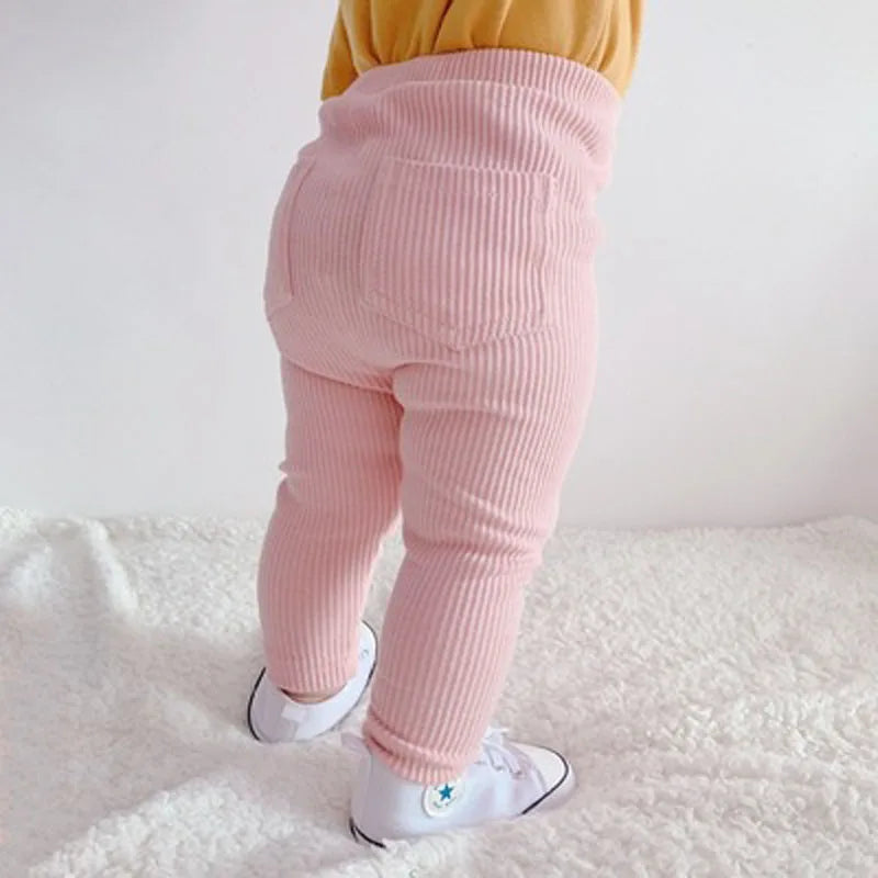 Pol Spring Autumn Kids Baby Leggings Fashion Trousers