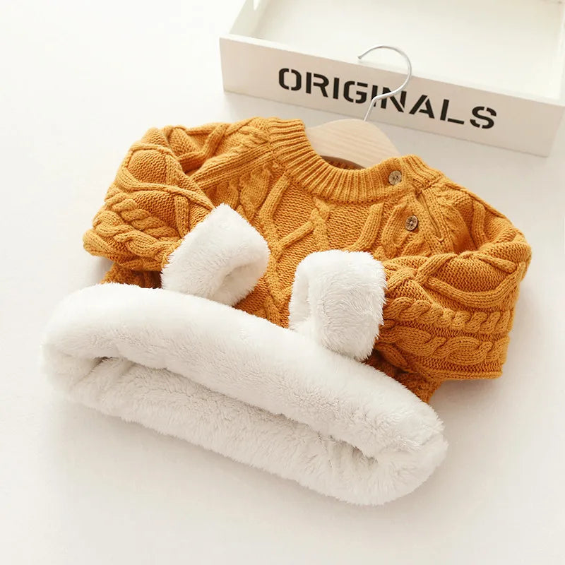 Isidro Pullover Toddler Warm Sweater - GuGuTon baby store - Baby Fashion - Toddlers Outfits - Babies Outfits - Toddler Clothes - Kids Clothing - Newborn Clothes - Newborn Wear - Kids Wear - Trending Clothes - Trending Outfits - Fall Fashion - Winter Fashion - Girls Clothes - Boys Clothes - Babies Wear - Kids Accessories - KidsWear - Summer Clothes - Summer Fashion - Summer Trend - Falls Sweaters - Tops - Bottom - Jeans - Blouse - Dresses - Newborn Dresses - Toys