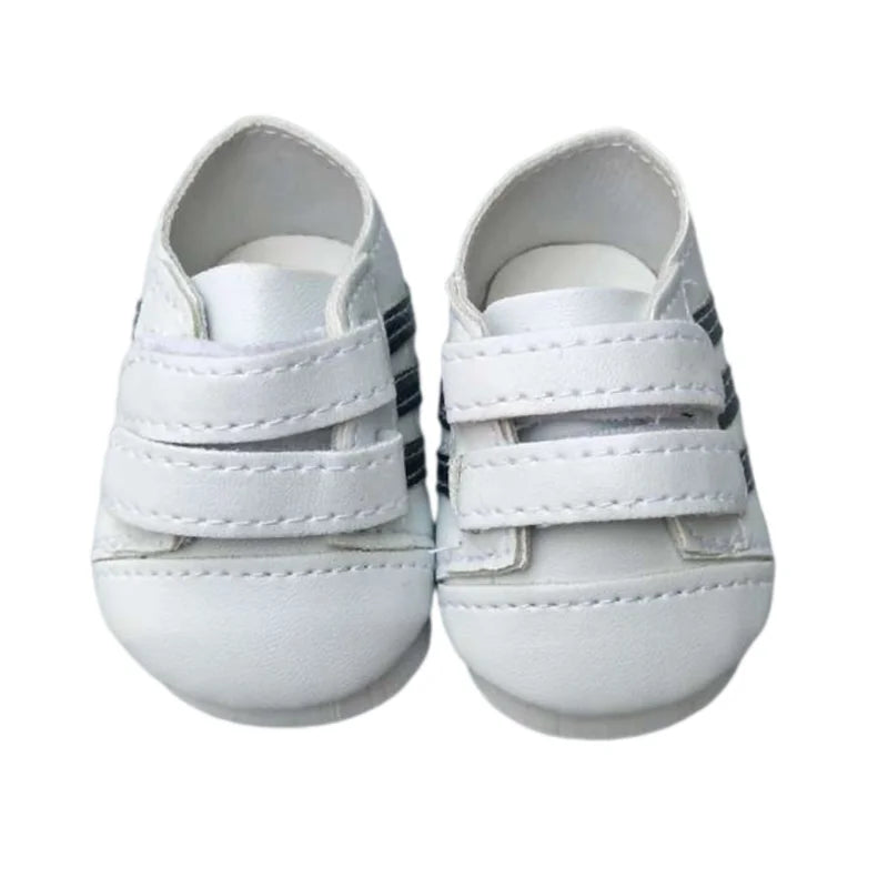 Baby Doll Shoes for 43cm Born Baby Doll Single Shoes Fits for 18" Girl Doll Sequin Shoes Accessories